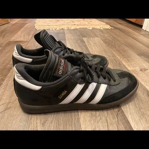 Adidas Samba Suede Black and White